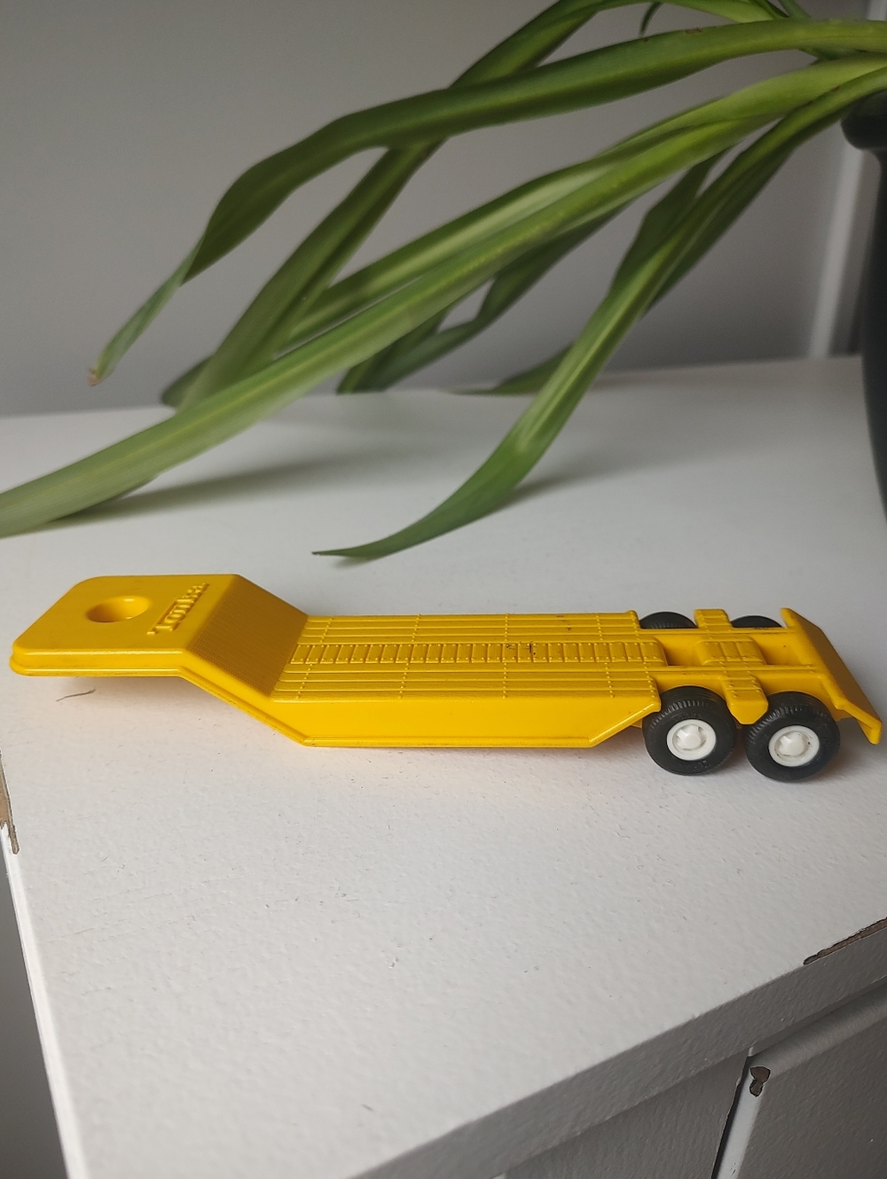Vintage Made In Canada Yellow Tonka Flatbed Trailer Toy 811706 D 5